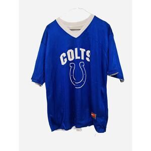 Nike Colts Jersey NFL Flag Football Size XL Reversible Blue White Indianapolis